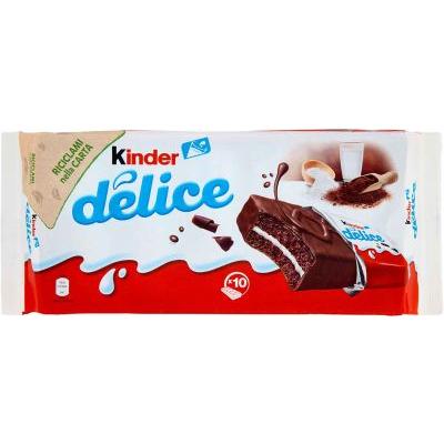 FERRERO KINDER DELICE CACAO X10 GR.390@