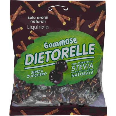 DIETORELLE GOMMOSE LIQUIRIZIA GR.70