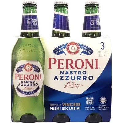 NASTRO AZZURRO BIRRA CL.33 CLUS X3 5,1°