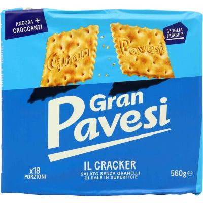 PAVESI CRACKERS N/SALATI GR.560