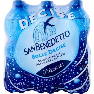 S.BENEDETTO ACQUA GAS ML.500 CLUST X6