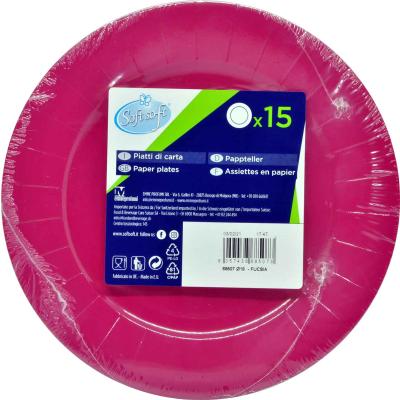 SOFT SOFTPIATTI DESSERT RIC.FUCSIA CM18