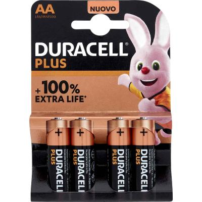 DURACELL PILE STILO AA PLUS MN1500 4 PZ