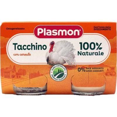 PLASMON OMOG. TACCHINO GR 120 X2*