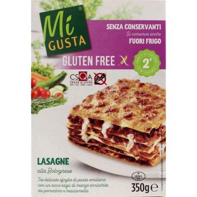 MI GUSTA LASAGNE BOLOGNESE S/G GR.350