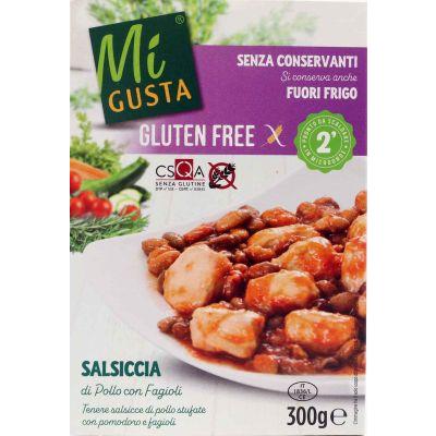 MI GUSTA SALSICCIA POLLO C/FAG S/G Gr300